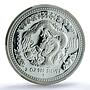 Australia 2 dollars Year Dragon KM-523 Lunar Series 1 PR 70 PCGS Ag coin 2000