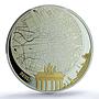 Fiji 5 dollars Berlin Germany Gilt KM-210 City PR 69 PCGS 2 oz silver coin 2011