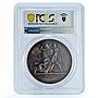 France Napoleon I Wagram Bramsen-860 Julius-2108 SP PCGS bronze medal 1809
