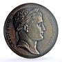 France Napoleon I Wagram Bramsen-860 Julius-2108 SP PCGS bronze medal 1809