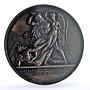 France Napoleon I Wagram Bramsen-860 Julius-2108 SP PCGS bronze medal 1809