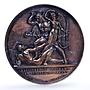 France Napoleon I Wagram Bramsen-860 Julius-2108 SP PCGS bronze medal 1809