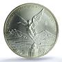 Mexico 5 onzas Libertad Angel of Independence KM-615 MS 67 PCGS silver coin 2009