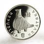 Croatia 150 kuna Vukovar proof silver coin 1997