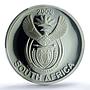 South Africa 50 cents Jackal KM-319 Wildlife Fauna Dog PR 69 PCGS Ag coin 2006