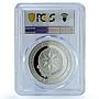 Azerbaijan 5 manat Zangilan KM-98 Karabakh War Victory PR 70 PCGS Ag coin 2021