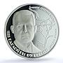 South Ossetia 25 zarin Ruten Gagloev Literature Poet PL 70 PCGS silver coin 2018