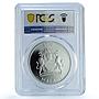 Malawi 5 kwacha Pyramids KM-169 Journey Africa Camel PR 70 PCGS silver coin 2006