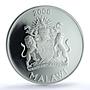 Malawi 5 kwacha Pyramids KM-169 Journey Africa Camel PR 70 PCGS silver coin 2006
