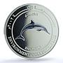 Oman 1 rial Dolphin KM-157 Environment Collection PR 70 PCGS silver coin 2002