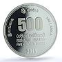 Sri Lanka 500 rupees Marvel Cohesion Colombo Council PR 68 PCGS silver coin 2015
