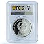 Vietnam 10000 dong Girl Playing Music S-149 Musician PR 70 PCGS silver coin 2004