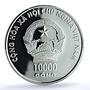 Vietnam 10000 dong Girl Playing Music S-149 Musician PR 70 PCGS silver coin 2004