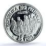 Philippines 25 piso General Douglas MacArthur KM-230 PR 69 PCGS silver coin 1980