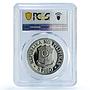 Philippines 5 piso New Society KM-210.2 Marcos PR 70 PCGS nickel coin 1980