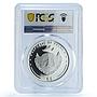 Palau 5 dollars Ferrari KM-122 Anniversary Car PR 69 PCGS silver coin 2007