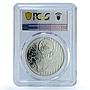 South Africa 2 rand Kogelberg Marine Whale Fish PR 70 PCGS silver coin 2015