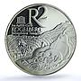South Africa 2 rand Kogelberg Reserve Land Bee PR 69 PCGS silver coin 2015