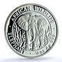 Somalia 250 shillings Elephant KM-185 Wildlife PR 70 PCGS silver coin 2004
