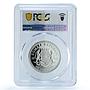 Somalia 500 shillings Elephant KM-198 Wildlife PR 70 PCGS silver coin 2006