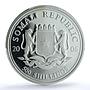 Somalia 500 shillings Elephant KM-198 Wildlife PR 70 PCGS silver coin 2006