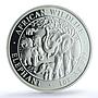 Somalia 100 shillings Elephant KM-203 Wildlife PR 70 PCGS silver coin 2008