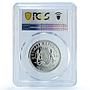 Somalia 500 shillings Elephant KM-186 Wildlife PR 69 PCGS silver coin 2004
