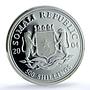 Somalia 500 shillings Elephant KM-186 Wildlife PR 69 PCGS silver coin 2004