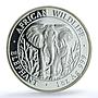 Somalia 1000 shillings Elephant KM-183 Wildlife PR 70 PCGS silver coin 2004