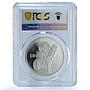 Taiwan 100 dollars High Speed Railway Y#581 Train PR 69 PCGS silver coin 2006