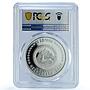 South Ossetia 25 zarin Anders Johan Sjogren PL 70 PCGS silver coin 2019