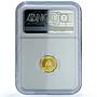 Kazakhstan 500 tenge Ali Sayfuddin Brunei KM-257 Mosque PF 70 NGC gold coin 2011