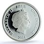 Niue 1 dollar Silurians Doctor Who Cinema PR 70 PCGS silver coin 2014