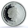 Niue 1 dollar Cybermen Doctor Who Cinema PR 69 PCGS silver coin 2014