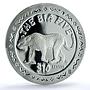 Sierra Leone 10 dollars Leopard KM-229 Fauna Cat PR 70 PCGS silver coin 2001
