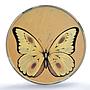 Sao Tome 1000 dobras Butterfly Hologram KM-82 Fauna PF 69 NGC silver coin 1998