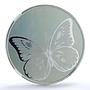 Sao Tome 1000 dobras Butterfly Hologram KM-82 Fauna PF 69 NGC silver coin 1998