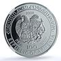Armenia 100 dram Mouflon KM-177 Red Book Fauna Goat PF 70 NGC silver coin 2008