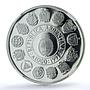 Argentina 1000 australes Ibero-American KM-106 Pillars PF69 NGC silver coin 1991