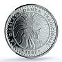 Bolivia 10 bolivianos Diablada Ibero-American Dances PF 70 NGC silver coin 1997