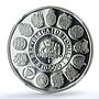 Chile 10000 pesos Ibero-American KM-230 Globe Ship PF 69 NGC silver coin 1991