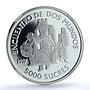 Ecuador 5000 sucres Native Costumes Ibero-American PF 69 NGC silver coin 1997