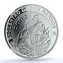 Spain 10 euros Galleon Ibero-American Navigation Ship PF 69 NGC silver coin 2002