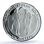 Guatemala 1 quetzal Baile Son Ibero-American Dances PF 69 NGC silver coin 1997