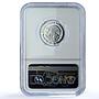 Mexico 1/4 onza Libertad Angel of Independence KM-544 PF 67 NGC silver coin 1995