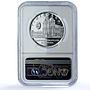 Romania 10 lei Timisoara KM-513 City Architecture PF 67 NGC silver coin 2023