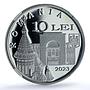 Romania 10 lei Timisoara KM-513 City Architecture PF 67 NGC silver coin 2023