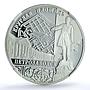 Russia 3 roubles Petrozavodsk Y#1222 Peter the Great PF 69 NGC silver coin 2010