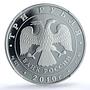 Russia 3 roubles Petrozavodsk Y#1222 Peter the Great PF 69 NGC silver coin 2010
