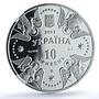 Ukraine 10 hryvnias Virgin Nativity Cathedral Kozelets PF69 NGC silver coin 2002